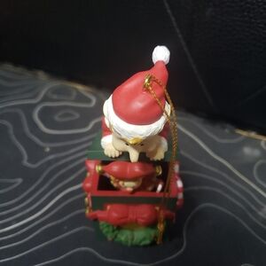 1992 Vtg Santa's Best Christmas Tree Ornament 1st Edition Jack-in-The Box